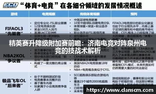 精英赛升降级附加赛前瞻：济南电竞对阵泉州电竞的技战术解析